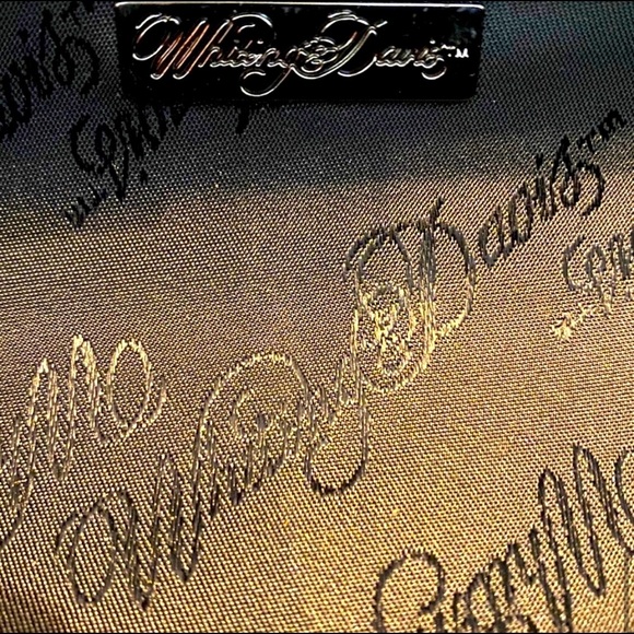 ๐HP๐๐VERY RARE STUNNING WHITING & DAVIS SEQUIN MESH CYLINDER BAG CLUTCH๐ - Picture 8 of 9